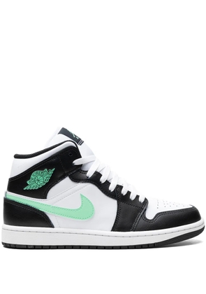 Jordan Air Jordan 1 Mid 'Green Glow' sneakers - Black