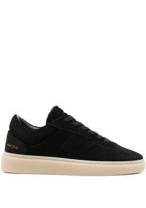 Low Brand suede lace-up sneakers - Black