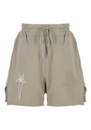 Rick Owens X Champion organic-cotton shorts - Neutrals