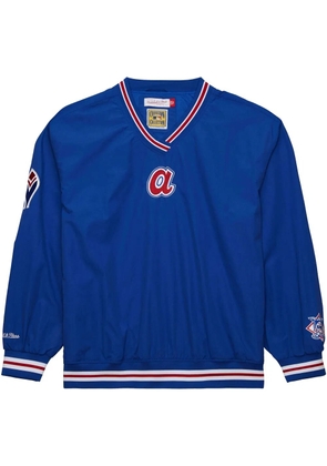 Mitchell & Ness MLB Vintage Logo 'Braves' pullover jersey - Blue