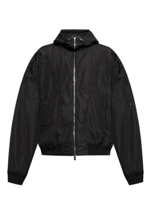 DSQUARED2 hooded zip-up jacket - Black
