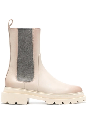 Santoni Forester Chelsea boots - Neutrals