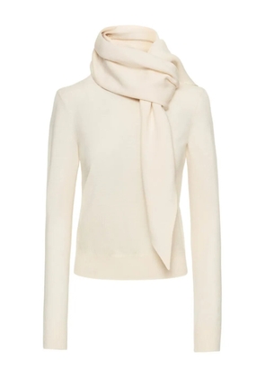 Oscar de la Renta virgin wool sweater - Neutrals