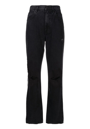 SLVRLAKE London ripped-detailed jeans - Black