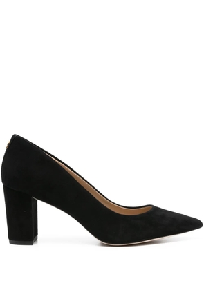 Lauren Ralph Lauren 70mm Lanette pointed-toe suede pumps - Black