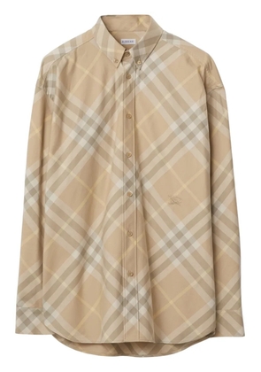 Burberry Vintage Check cotton shirt - Neutrals