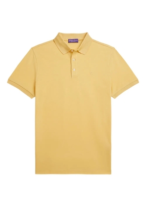 Ralph Lauren Purple Label logo-embroidered short-sleeve polo shirt - Yellow