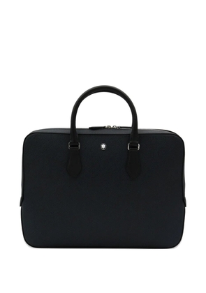 Montblanc leather briefcase - Blue