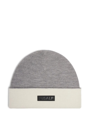Fusalp logo beanie - Grey