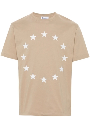 Études Studio Wonder Europa cotton T-shirt - Neutrals