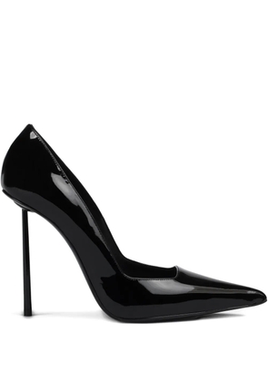 Le Silla 120mm Amelia patent-leather pointed-toe pumps - Black