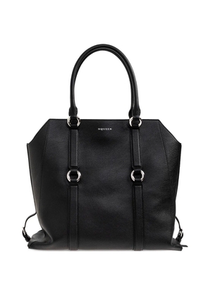 Alexander McQueen Farringdon ring-detail tote bag - Black