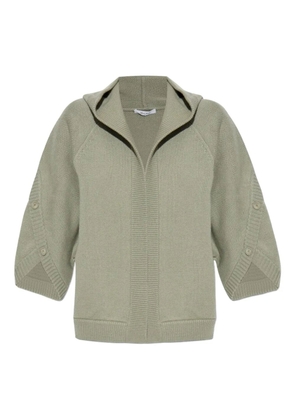 Max Mara hooded cardigan - Green