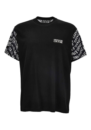 Versace Jeans Couture Liquify logo-print T-shirt - Black