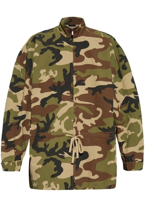 FEAR OF GOD ESSENTIALS camouflage-print jacket - Green