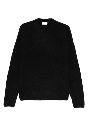AMISH bouclé sweater - Black