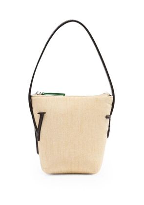 JW Anderson logo-detail tote bag - Neutrals