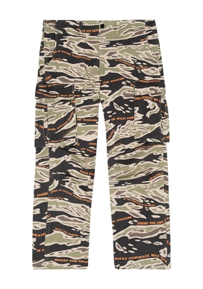 Denim Tears Ming camo cargo pants - Green
