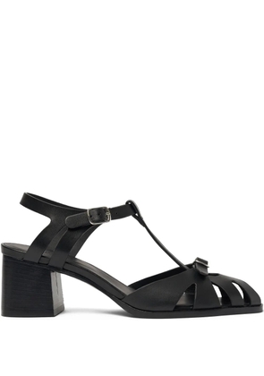 Scarosso 55mm Giulia block-heel strappy sandals - Black