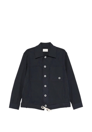 Craig Green Circle Worker button-front shirt jacket - Blue