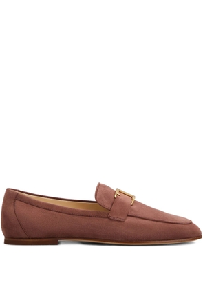 Tod's T Timeless strap loafers - Brown