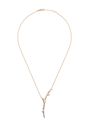 Shaun Leane Rose Thorn Single Drop necklace - Gold