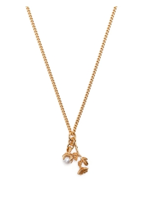 Emanuele Bicocchi statement-pendant polished-finish necklace - Gold