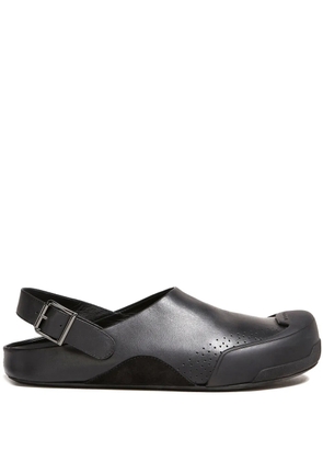 Marni Dada Sabot slingback leather sandals - Black
