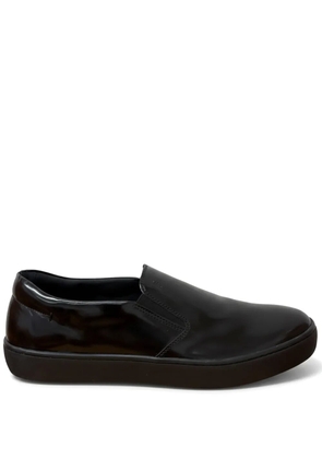 Tod's elasticated-detail loafers - Black
