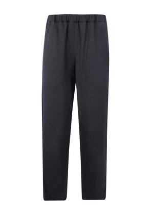 Comme Des Garçons Comme Des Garçons elastic-waist wool trousers - Black
