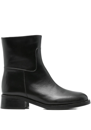 L Arianna zip-fastening boots - Black