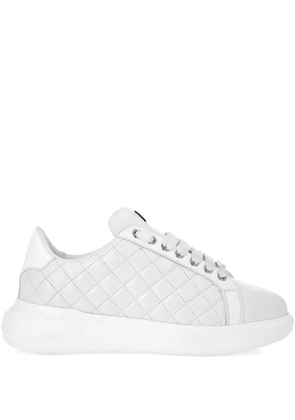 Philipp Plein matelassé sneakers - White