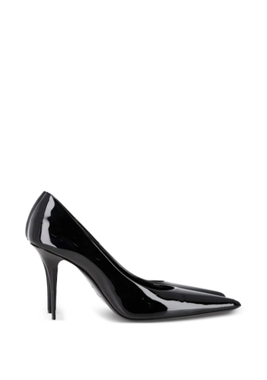 Saint Laurent Pre-Owned Norma patent pumps - Black