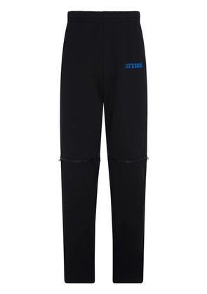 Let's Swim logo-print shorts - Black