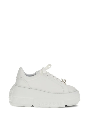 Casadei jewel platform nexus trainers - White