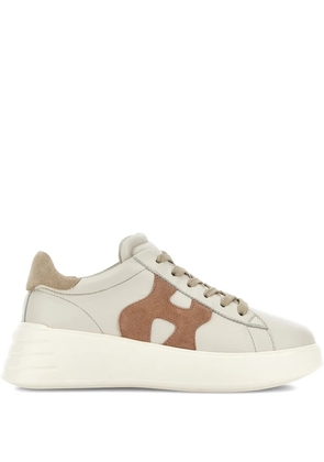 Hogan Rebel logo-applique sneakers - Neutrals