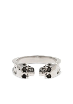 Alexander McQueen skull ring - Silver