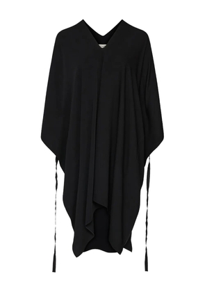 MM6 Maison Margiela V-neck midi dress - Black