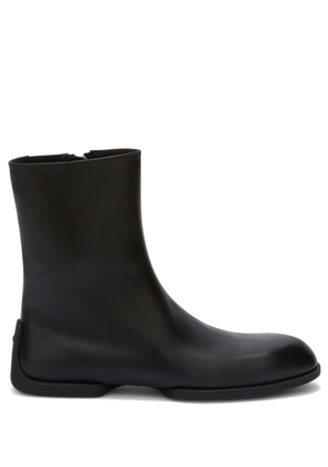 Jil Sander leather ankle boots - Black