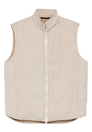 Briglia 1949 Parker sleeveless gillet - Neutrals