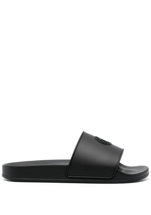 Giuliano Galiano Shark slip-on sandals - Black