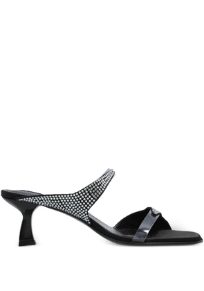 Nodaleto rhinestone-embellished sandals - Black