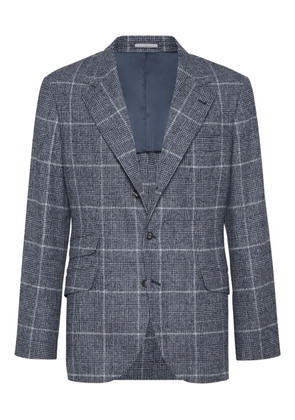 Brunello Cucinelli single-breasted blazer - Blue