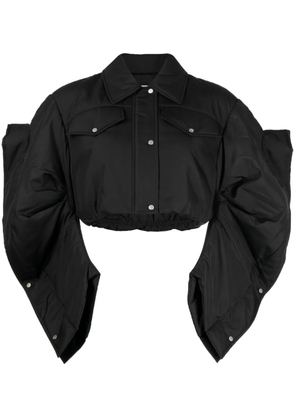 Besfxxk cropped padded jacket - Black