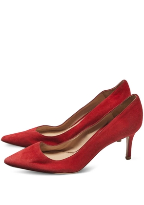Gianvito Rossi pointed-toe pumps - Red