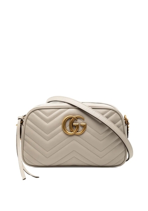 Gucci Pre-Owned 2016-2025 Small GG Marmont Matelasse Leather crossbody bag - Brown