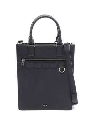 Christian Dior Pre-Owned 2010s Safari North-South leather tote bag - Black