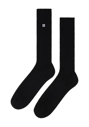 DSQUARED2 ribbed logo socks - Black