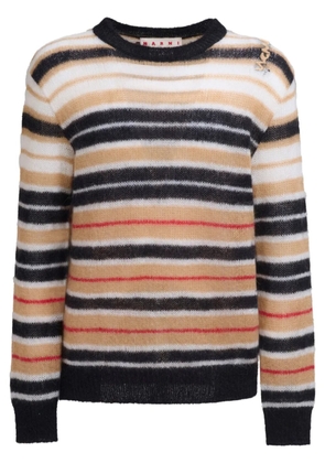 Marni striped jumper - Neutrals