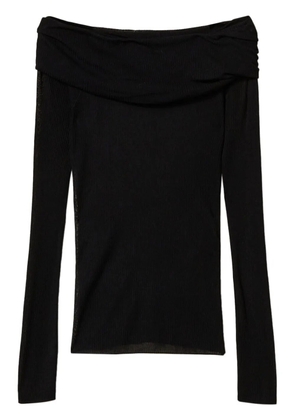 TWINSET off-shoulder sweater - Black